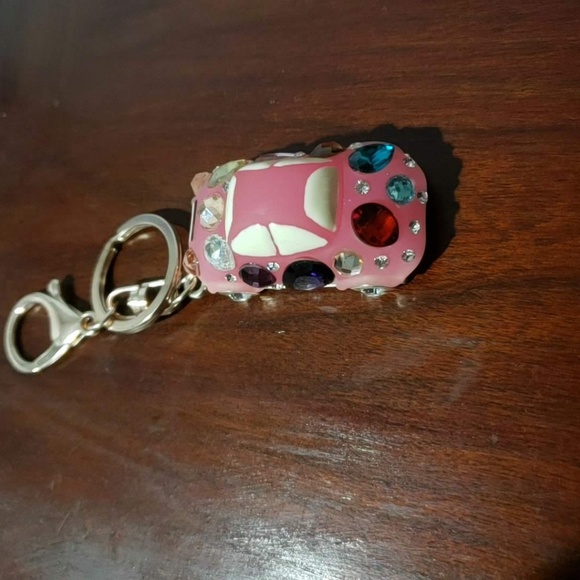 new car keychain with crystals. - Picture 3 of 5